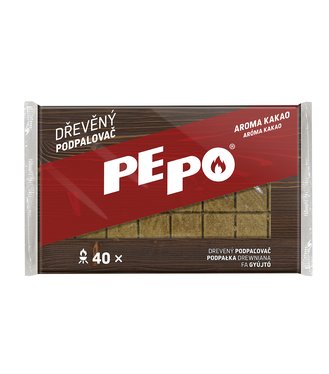 PE-PO® drevený podpaľovač, FSC 100%