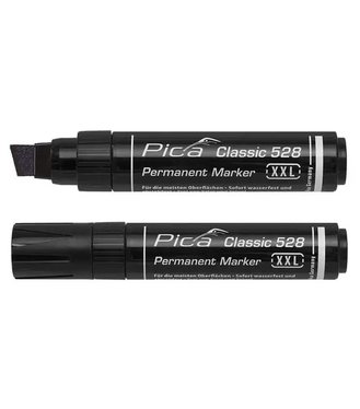 PICA permanentný značkovač classic xxl 4-12mm hrot,vodoodolný,čierna