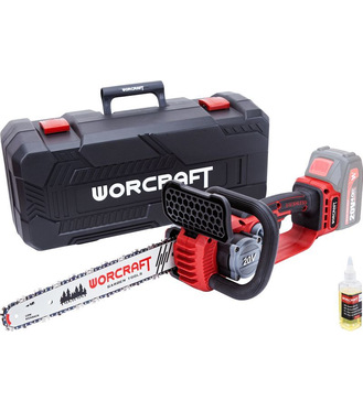 Píla Worcraft CGC-S20LiBD, bezuhliková, reťazová, 20V Li-ion, 26ml nádrž na olej, 12` reťaz