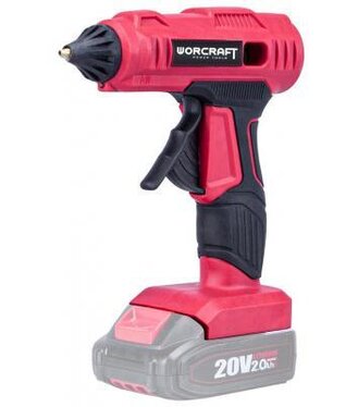Pištoľ Worcraft CLG-S20Li, ShareSYS, tavná lepiaca, 20V, Li-ion, na tavné tyčinky 11 mm