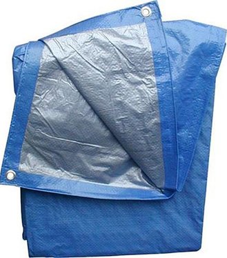 Plachta Tarpaulin Profi 04,0x05,0 m, 140 g/m, prekrývacia, modrá