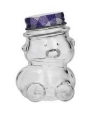 Pohár zavárací TO 300ml na med macko