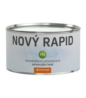 Polykar Nový Rapid - Dvojzložkový polyesterový univerzálny tmel 0,5kg