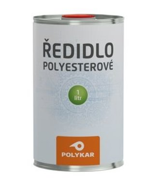 Polykar Polyesterové riedidlo na úpravu konzistencie polyesterových striekacích tmelov 1l
