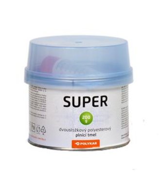 Polykar Super, Dvojzložkový polyesterový plniaci tmel 0,2kg
