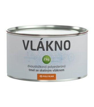 Polykar Vlákno - Dvojzložkový polyesterový tmel so skleným vláknom (6mm) 0,15kg