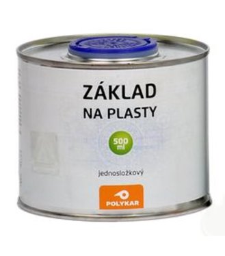 Polykar Základ na plasty - Jednozložkový základ na plastové diely karosérií 0,5l