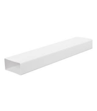 Potrubie vetracie ploché 110x55x1000 mm PVC