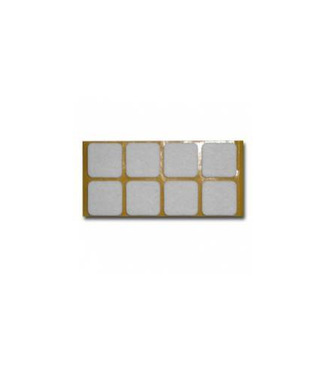 PPodložka plstená 25x25mm biela