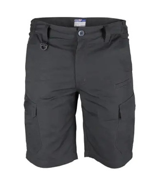 Pracovné šortky, krátke pracovné nohavice, DEDRA BH31BST-M, rip-stop + spandex, veľkosť M, gramáž 220g/m2, sivé
