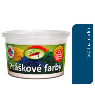 Prášková farba fasádna 2,5kg Modrá PAM