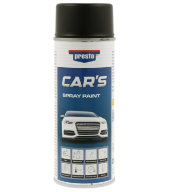 Presto CAR´s čierna matná 400ml