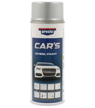 Presto CAR´s strieborná na disky 400ml