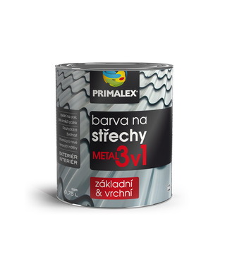 Primalex Metal 3v1 biela 2,5l