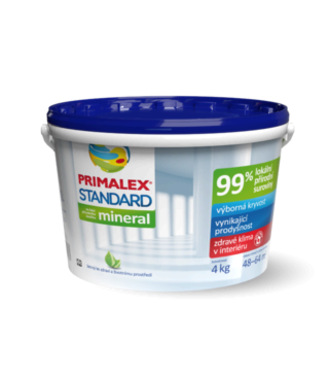 Primalex Štandard - Interiérová biela farba 25kg