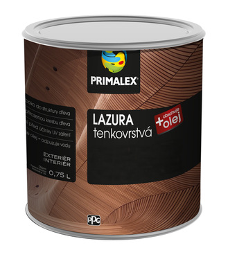 Primalex tenkov. lazura 26 dub 2,5L