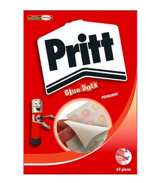 Pritt Glue Dots - Obojstranné lepiace bodky - 64 bodiek