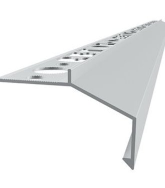 Profil balkónový Mini Al šedá 2.5m