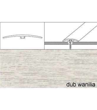 Profil prechodový A64 Dub Wanilia, samolepiaci