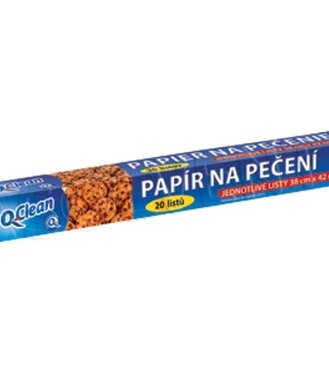 Q-Clean Papier na pečenie 38x42cm 20ks
