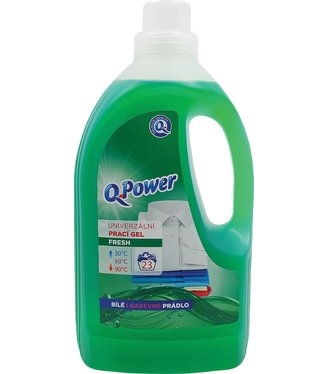 Q-Power Gél na pranie Fresh univerzálny 23 praní 1,5l