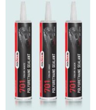 Radex 701 Tmel polyuretanový, šedý 310ml