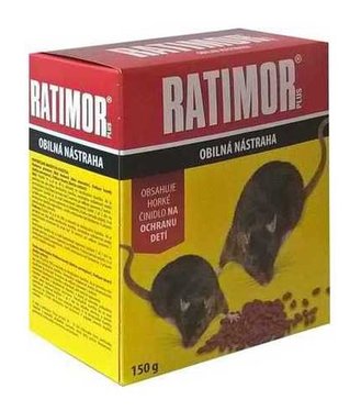 Ratimor Plus obilná nástraha 150g