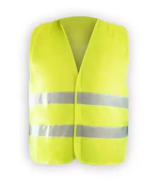 Reflexná vesta veľkosť L ,2 pásy,BHKM01L