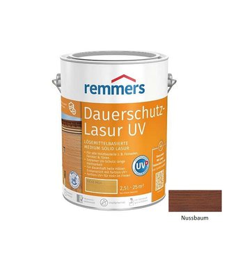 REMMERS Dauerschutz-Lasur UV Nussbaum-orech strednovrstvá UV lazúra  0,75l