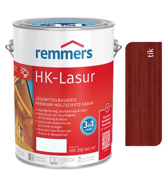 Remmers HK-Lasur 0,75l Teak/Tík - tenkovrstvá olejová lazúra