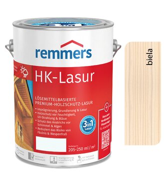 Remmers HK-Lasur 2,5L Weiss/Biela - tenkovrstvá olejová lazúra