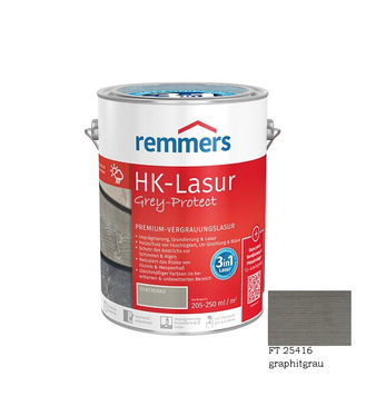 REMMERS HK-Lasur Grey Protect Grafitová sivá tenk.olejová lazúra 0.75l