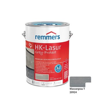 REMMERS Hk-Lasur Wassergrau - Vodová šedá tenkovrstvá olejová lazúra 0,75l
