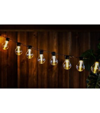 Reťaz Strend Pro Garden, žiarovka, solárna, 10x LED, 2,7+3 m