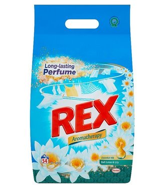 Rex Aromatherapy Prací prášok Bali Lotus & Lily 54 praní