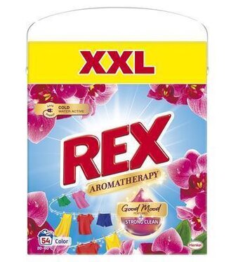 Rex XXL prací prášok aromatherapy orchid 2970g 54PD