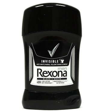Rexona Antiperspirant stick pánsky Invisible black & white 50ml
