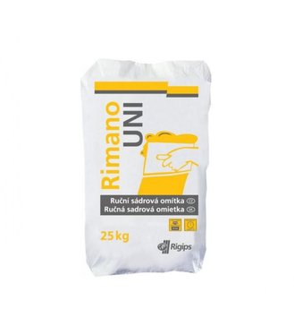 Rigips Rimano UNI 6-30mm 25kg - ručná sadrová omietka