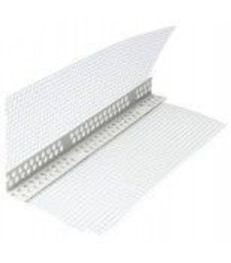 Rohový profil PVC s mriežkou 100x100mm 3m