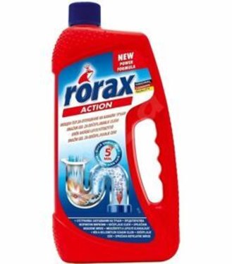 Rorax gelový čistič odpadov 2v1 1l