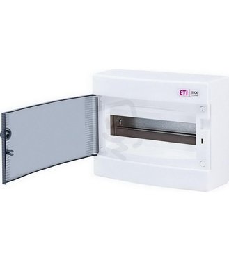 Rozvodnica nadomietková ECT12PT 12-modulová IP40 dymové dvierka