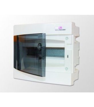 Rozvodnica podomietková ECM12PT 12-modulová IP40 biele dvierka
