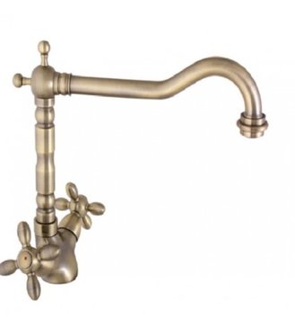 RUBINETA Venezia Cross 33 drezová batéria galvanizovaný bronz V8L196