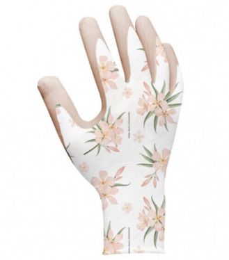 Rukavice Gebol Gardeluxe Oleander veľkosť 8