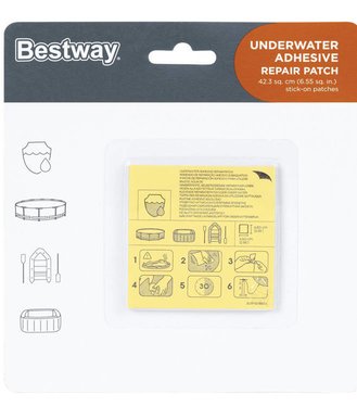 Sada Bestway 62091 na opravu bazéna a nafukovačiek 10ks