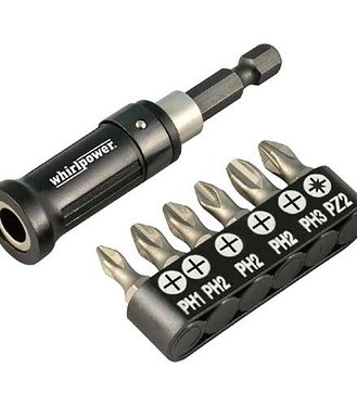 Sada bitov whirlpower® 96-7107, 7 dielna, na sadrokartón