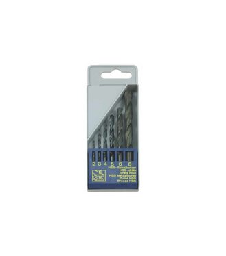 Sada vrtákov 6-dielna (2;3;4;5;6;8MM) ČSN221121RNHSS Pasivovaná