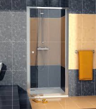 SanSwiss ECOP Eco-Line jednokrídlové sprchovacie dvere 90x190cm, aluchróm / číre sklo