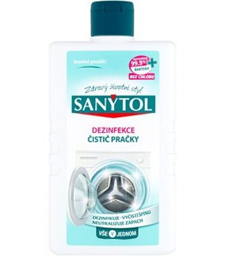 Sanytol Dezinfekcia, čistič práčky 250ml
