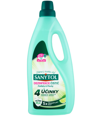 Sanytol Dezinfekčný 4 účinky Čistič na podlahy 1l